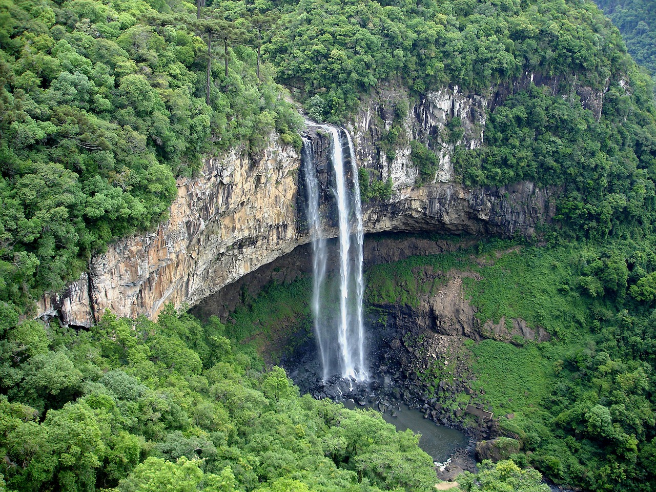 caracol, waterfall, brazil, rio grande do sul, nature, rainforest, water, brazil, rainforest, rainforest, rainforest, rainforest, rainforest
